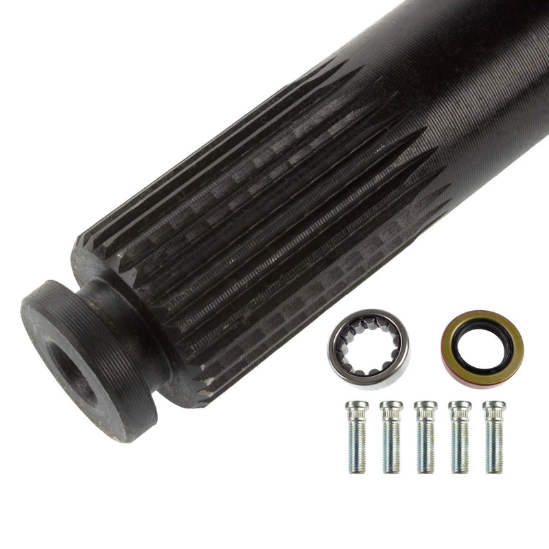 MG27126 TEN Factory Drive Axle Shaft Assembly for GM 7.625", 28 Spline, 5x4.75 Bolt Pattern, Shaft Length 30.31" - Fits Chevrolet Camaro/Pontiac Firebird (1990-1992), Replaces: Alloy USA 17126