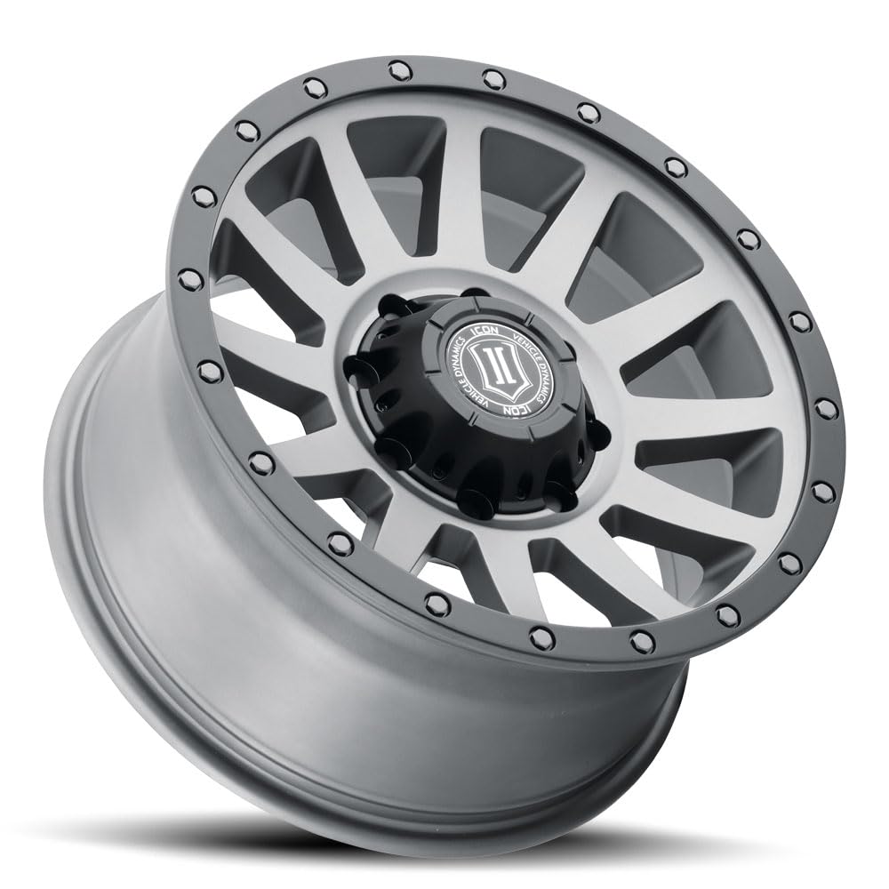 ICON Alloys HD Compression, Titanium, 18 x 9/8 x 6.5, 12mm Offset, 5.5" BS, 2018908055TT