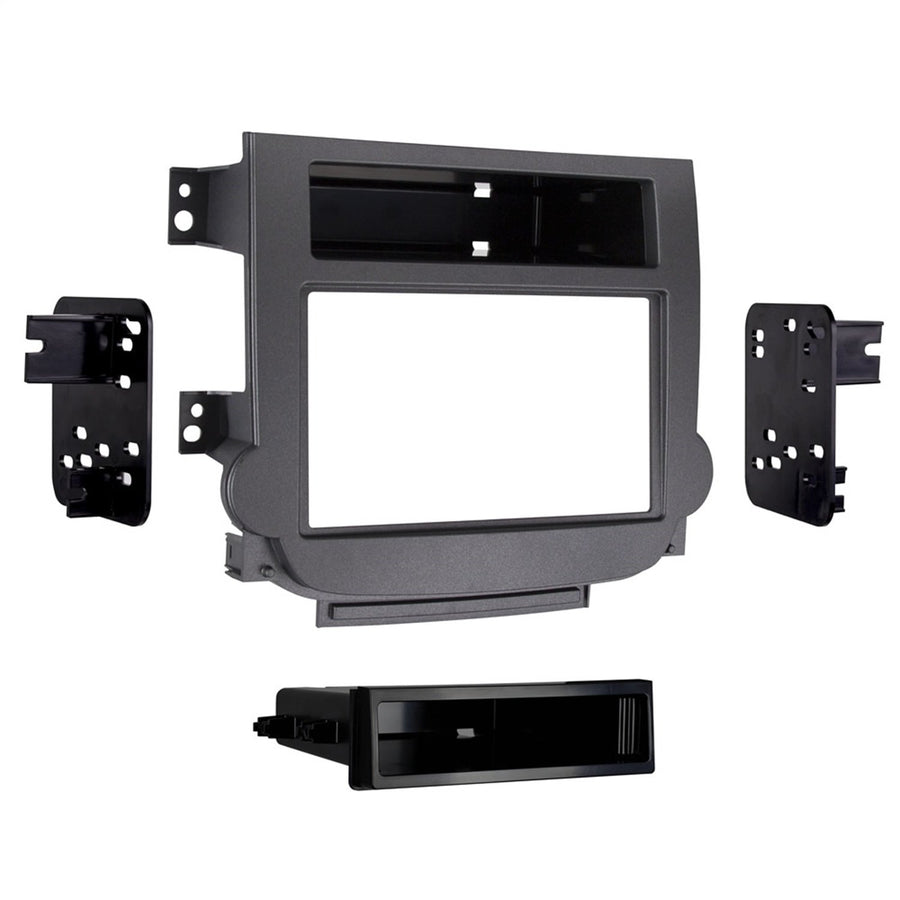 Metra Electronics 99-3314G Iso-Din Installation Kit for 2013 & up Chevy (r) Malibu with Pocket, Gray