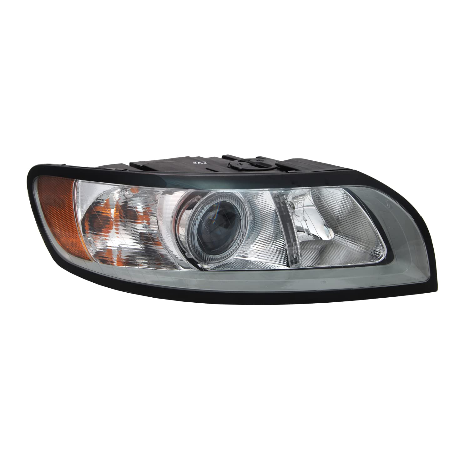 Right TYC Headlight Assembly Compatible with 2008-2011 Volvo S40