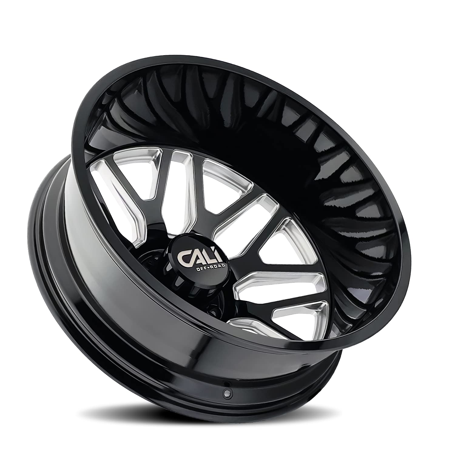 9115D INVADER DUALLY Generic Black Wheel with Milled (22 x 8.25 inches /0 x 154 mm, 0 mm Offset)