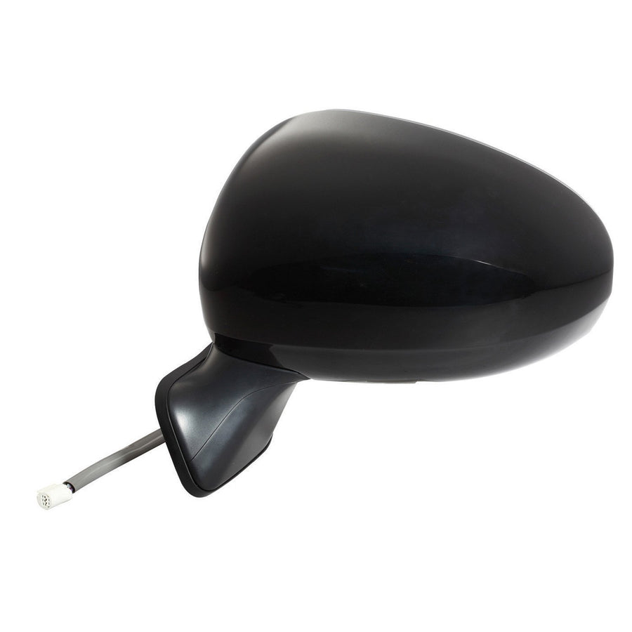 Toyota Prius Fit System 70650T Driver Side OE Style Power Replacement Mirror, Black