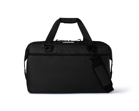 AO Coolers Soft-Sided Original Cooler Bag, Leak-Proof, Insulated, Lightweight, Black, 48-Can