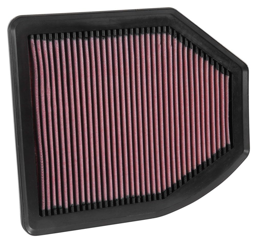 K&N Original High-Flow Lifetime Engine Air Filter: Increase Power: Premium, Washable: Compatible with 2016-2022 Acura: ILX, 33-5035