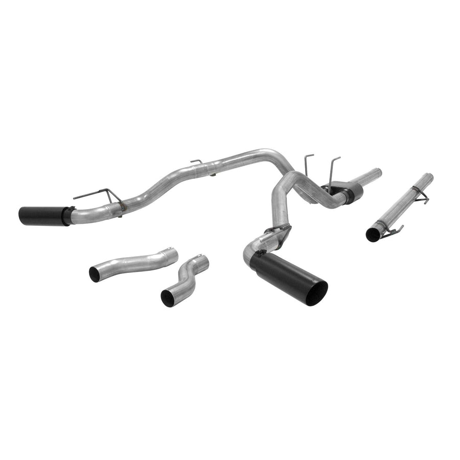 Outlaw Flowmaster 817690 Cat-Back Exhaust Kit 3 Inch Stainless Steel 4 Inch Black Tips Compatible with 2009-2024 Classic RAM 1500 4.7L 5.7L Std Cab 8' Bed Crew Cab 5'7 Bed Quad Cab 6'4 Bed 2 & 4WD