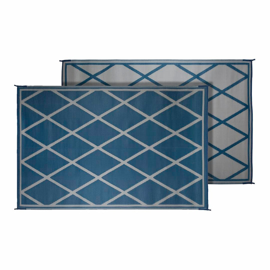 Diamond Faulkner 68912 Mat 9x12 Blue/ivory