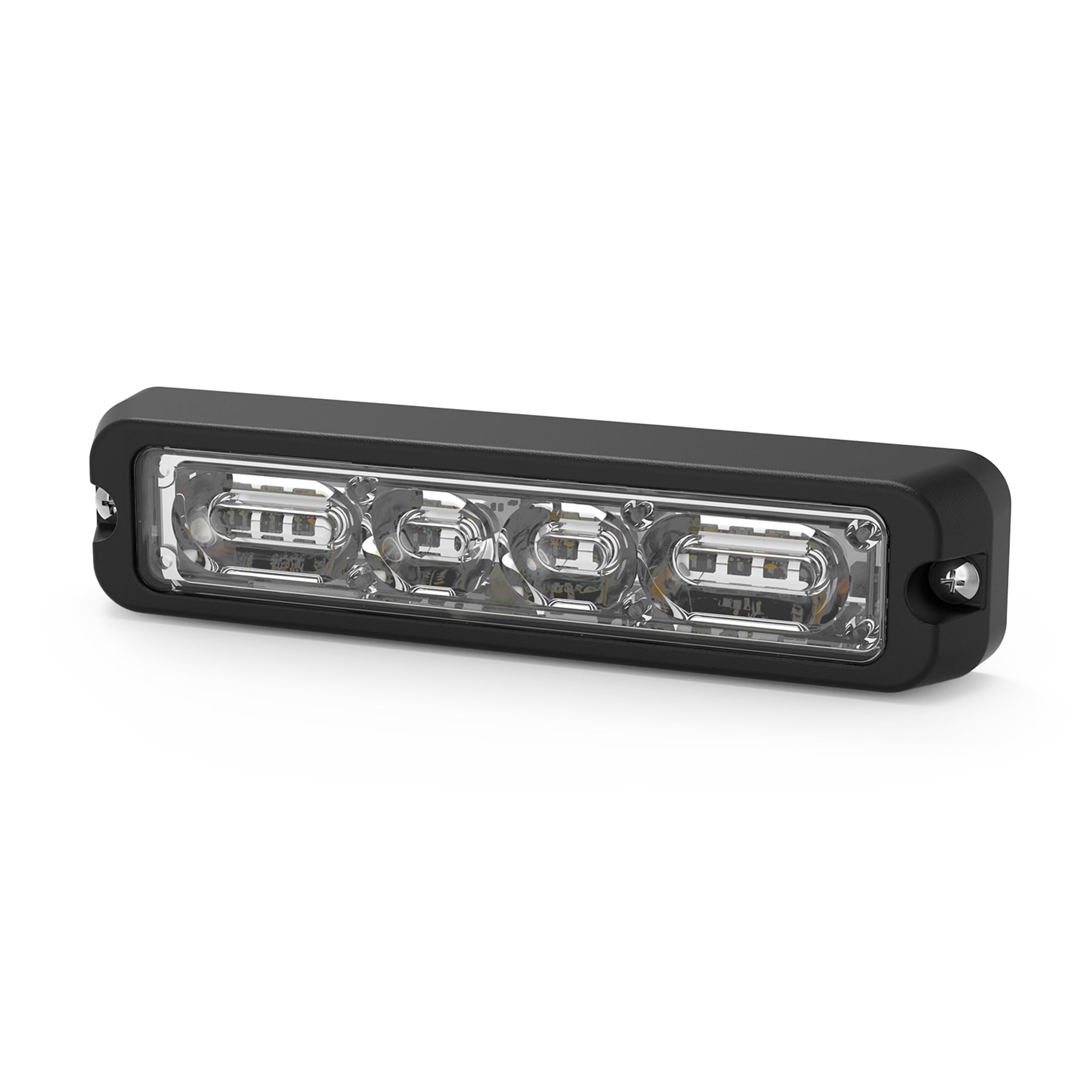 ECCO High-Intensity LED 6 LED Amber Directional Multi-Mount 0.9 amps 12V 24V Waterproof Warning Light Construction Caution Lights for Truck Off Road car Commercial Vehicles, 5 Year Warranty