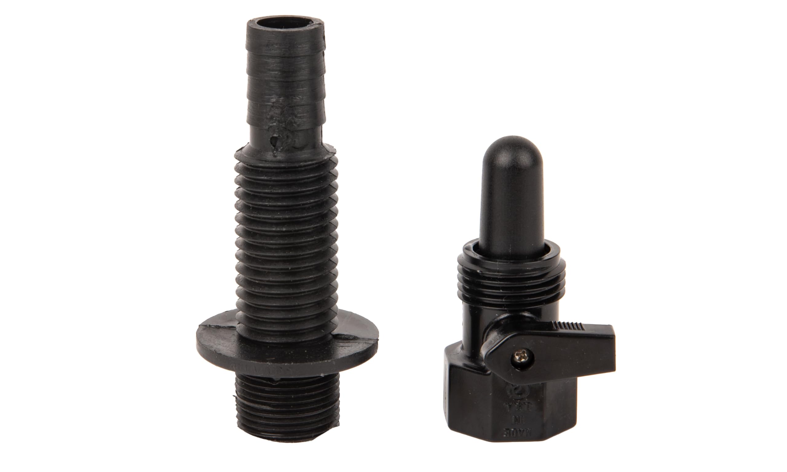 AERATOR SPRAY HEAD T & H MARINE SUPPLIES W/VALVE BLK