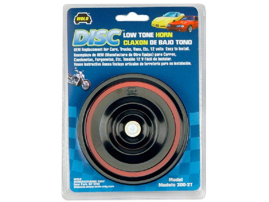 Disc Horn Wolo (300-2T) - 12 Volt, Low Tone