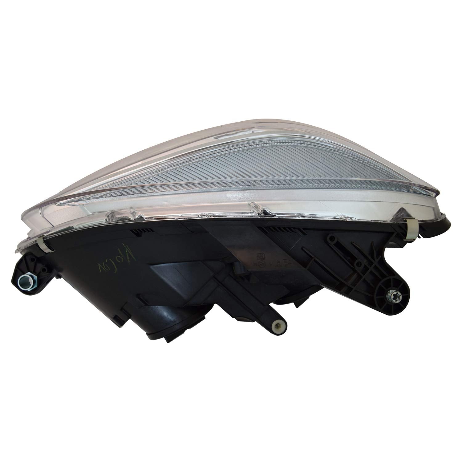 Right TYC Headlight Assembly Compatible with 2008-2011 Mercedes Benz C-Class
