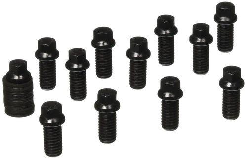 Black Oxide ARP 1001101 Hex Header Bolts - Set of 12