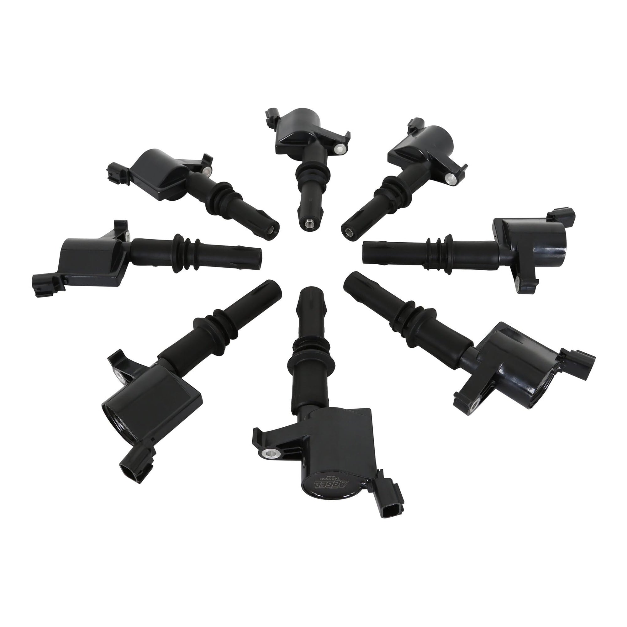 SuperCoil ACCEL 140033K-8 Ignition Coil - Black - 8-Pack