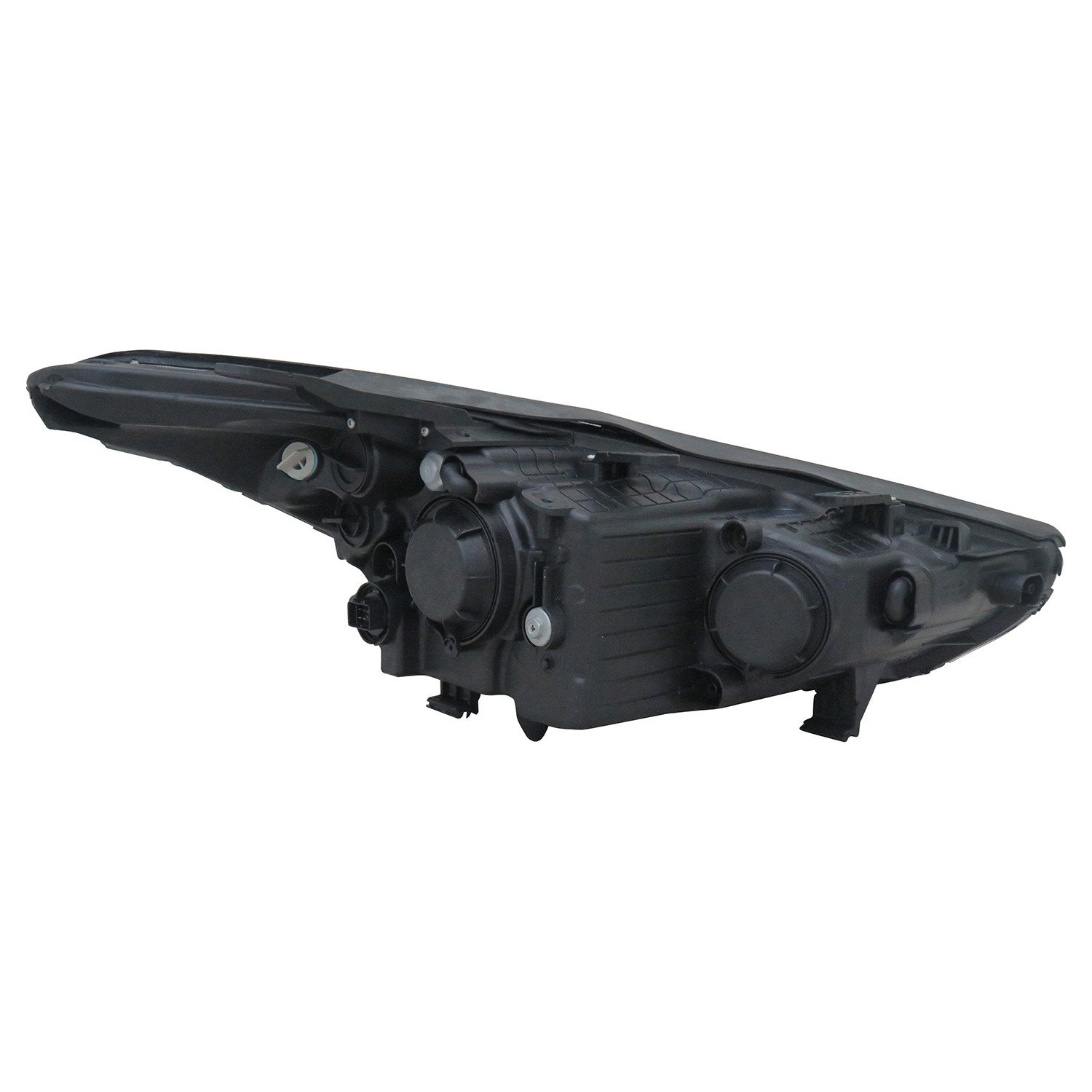 Left TYC Headlight Assembly Compatible with 2013-2016 Hyundai Santa Fe