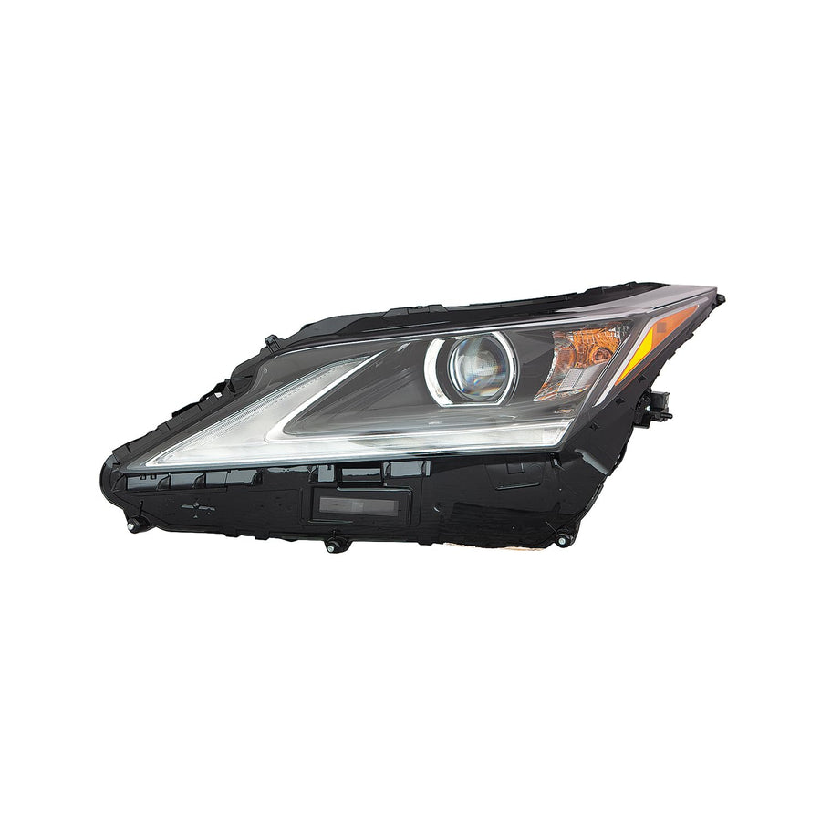 For Lexus RX350 / 450h 16-19 / RX350L 18-19 Headlight Projector SINGLE BEAM without COLD CLIMATE SPEC without Headlight WASHERS CAN Built Driver Side CAPA | DOT Certified 81150-0E260 | LX2502173C