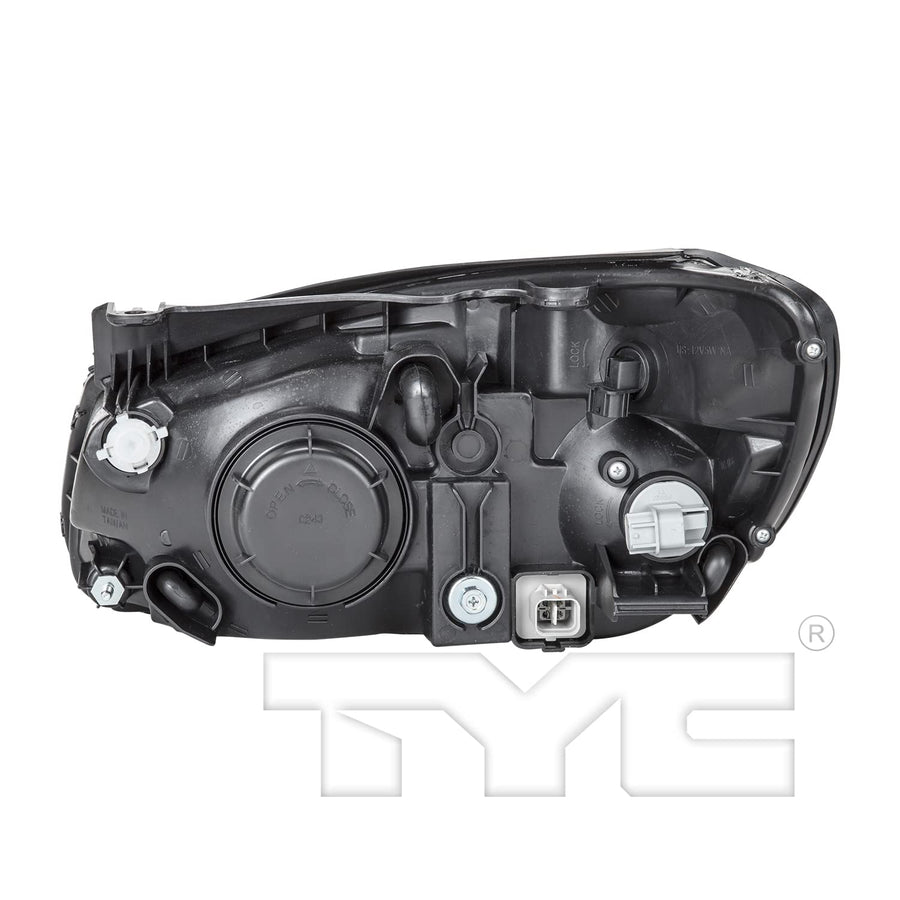 Right TYC Headlight Assembly Compatible with 2007-2009 Kia Spectra