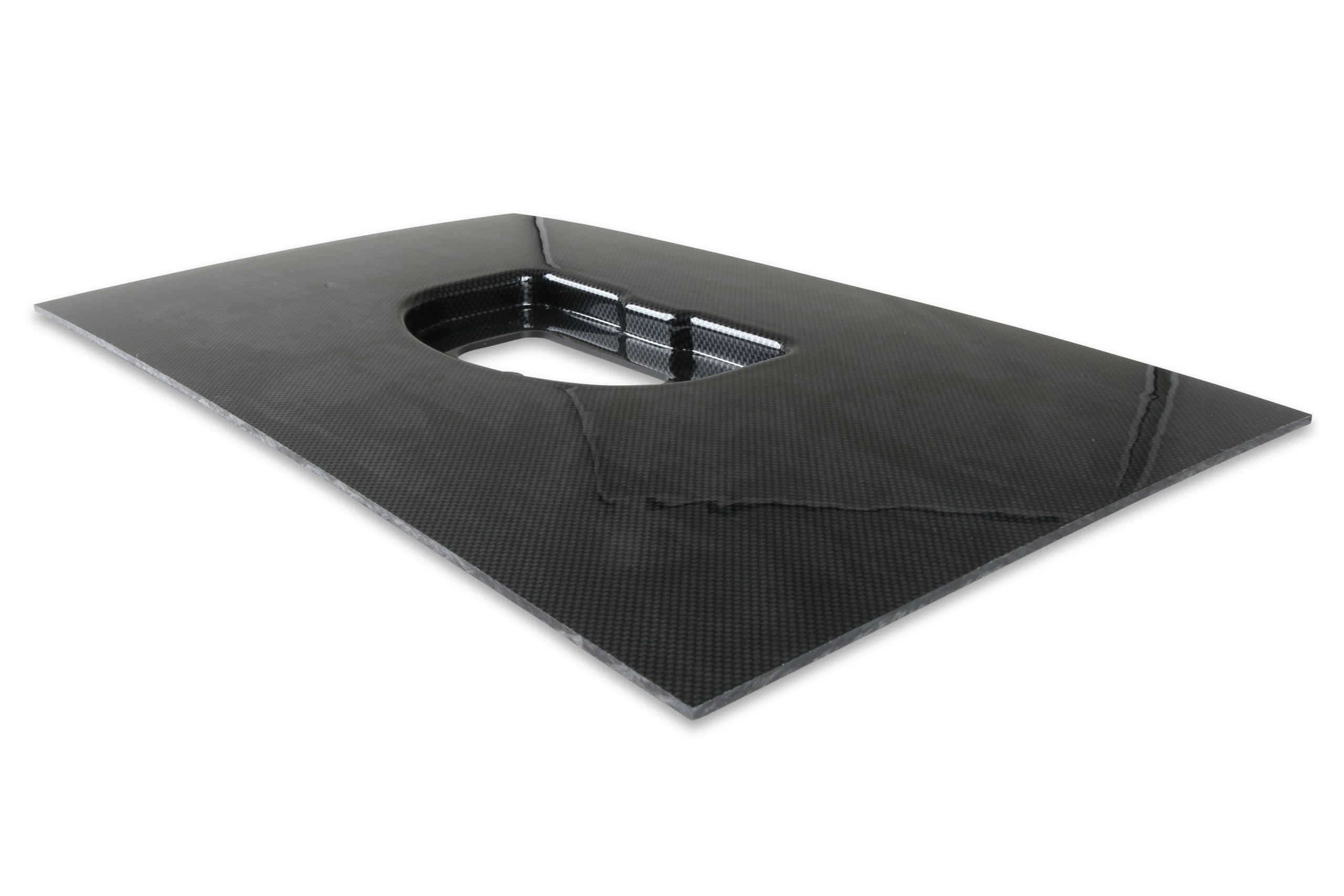 RACEPAK IQ3 Series Holley EFI 555-355 Mounting Panel - Carbon Fiber