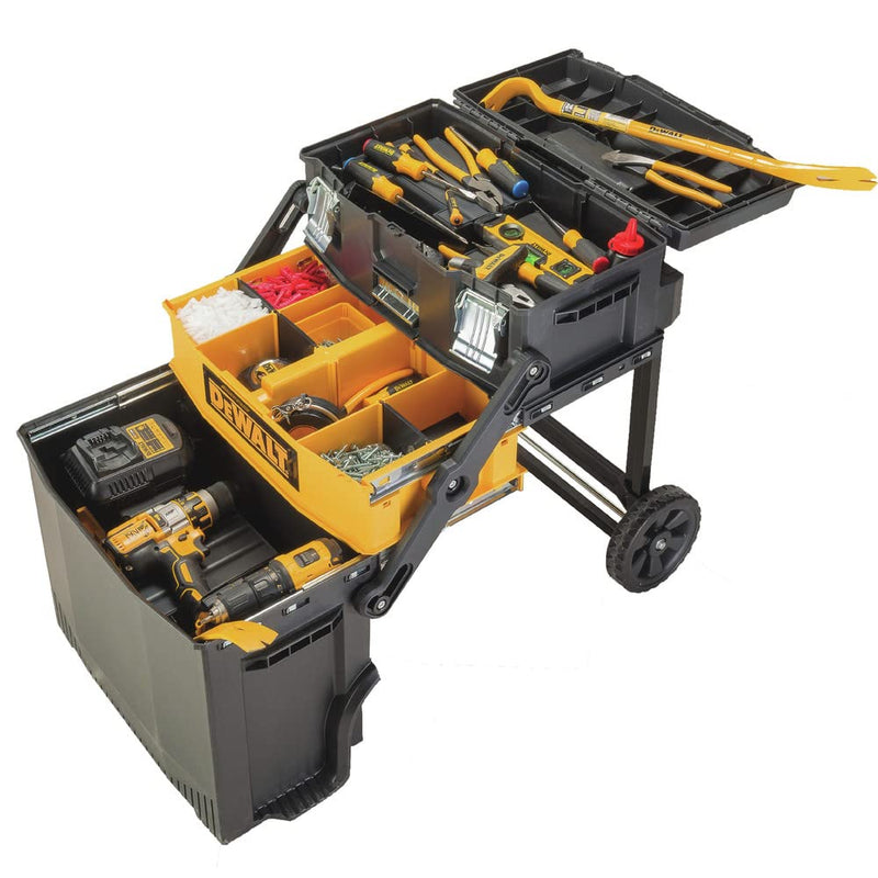 DEWALT Rolling Mobile Work Center & Tool Box, Multi-level (DWST20880)