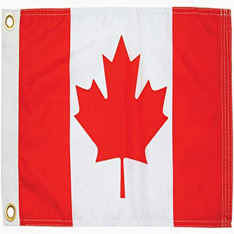 Canada Applique' Flag Taylor Made 9" x 18"