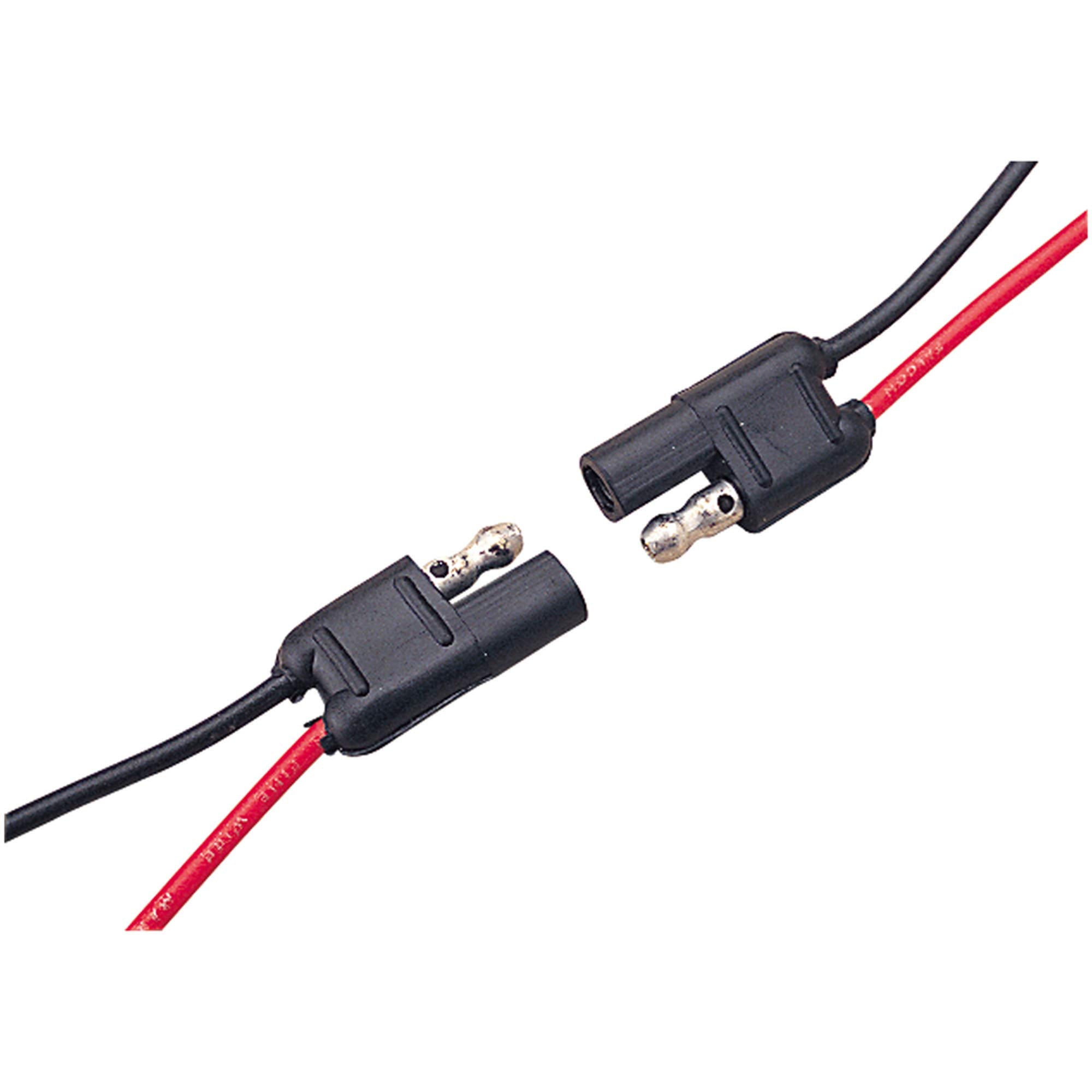 Sea Dog Polarized Connector - 426880-1 2-Wire Plug and Socket, Black
