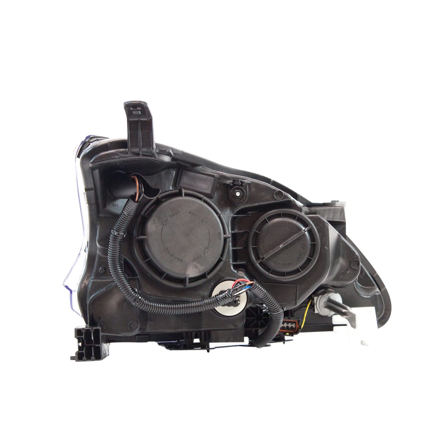 Left TYC Headlight Assembly Compatible with 2013-2014 Nissan Sentra