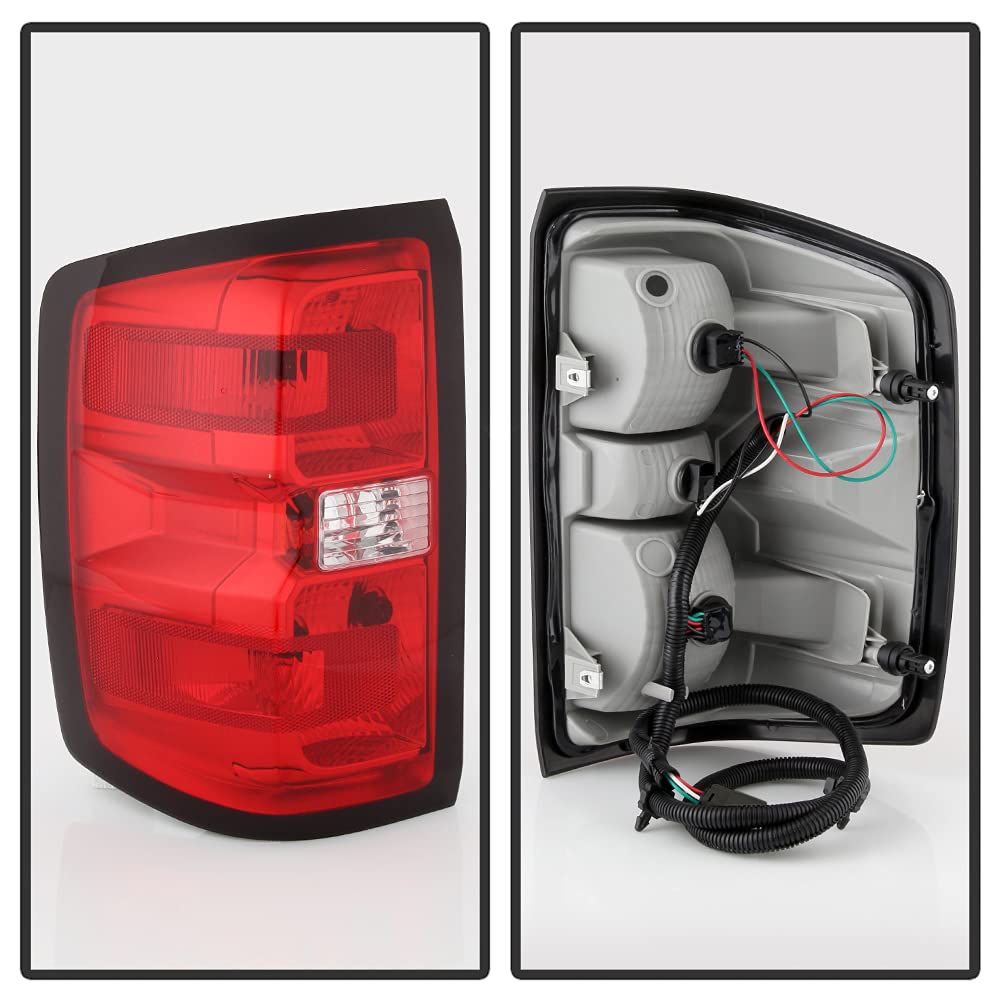 OEM style Xtune Tail Lights (ALT-JH-CS16-OE-RC) (POE)