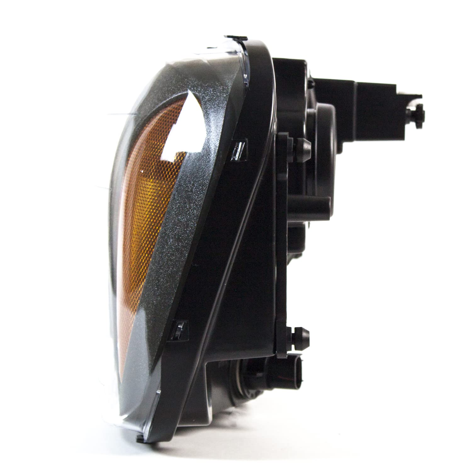 Left TYC Headlight Assembly Compatible with 2002-2009 Chevrolet Trail Blazer