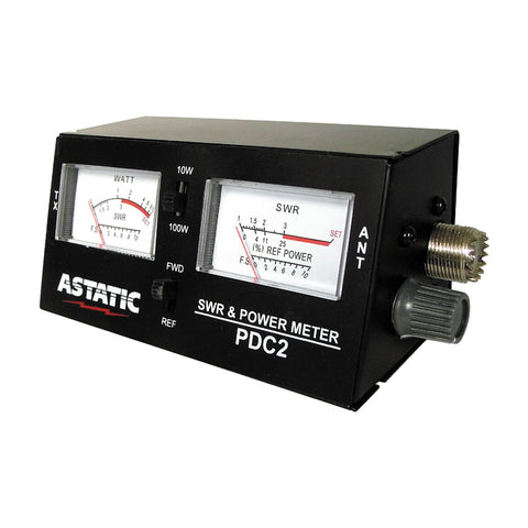 SWR/RF/Field Strength Test Meter Astatic (302-PDC2), Black
