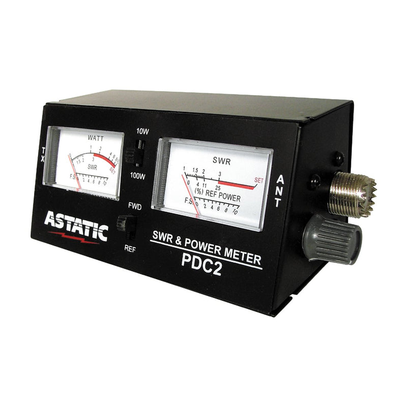SWR/RF/Field Strength Test Meter Astatic (302-PDC2), Black
