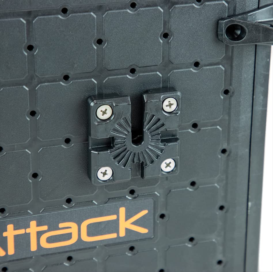 YakAttack MightyMount GridLoc | Low-Profile Kayak Track Mount Base | for GridLoc BlackPak Pro & Watercraft Installs | Compact Mounting Footprint | Works with Track-Mounted Accessories | Made in USA