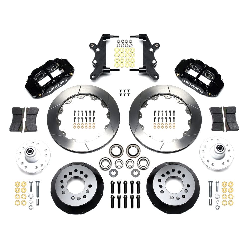 Front Hub Kit FNSL6R, 12.88", Drill, Red