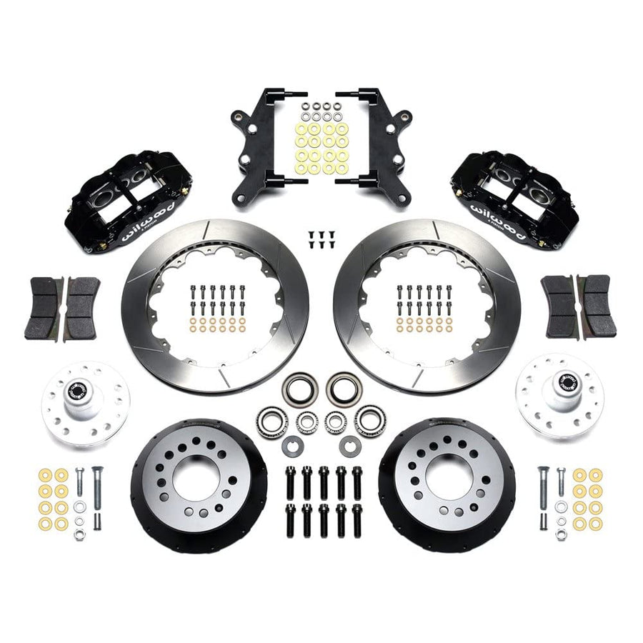 Front Hub Kit FNSL6R, 12.88", Drill, Red