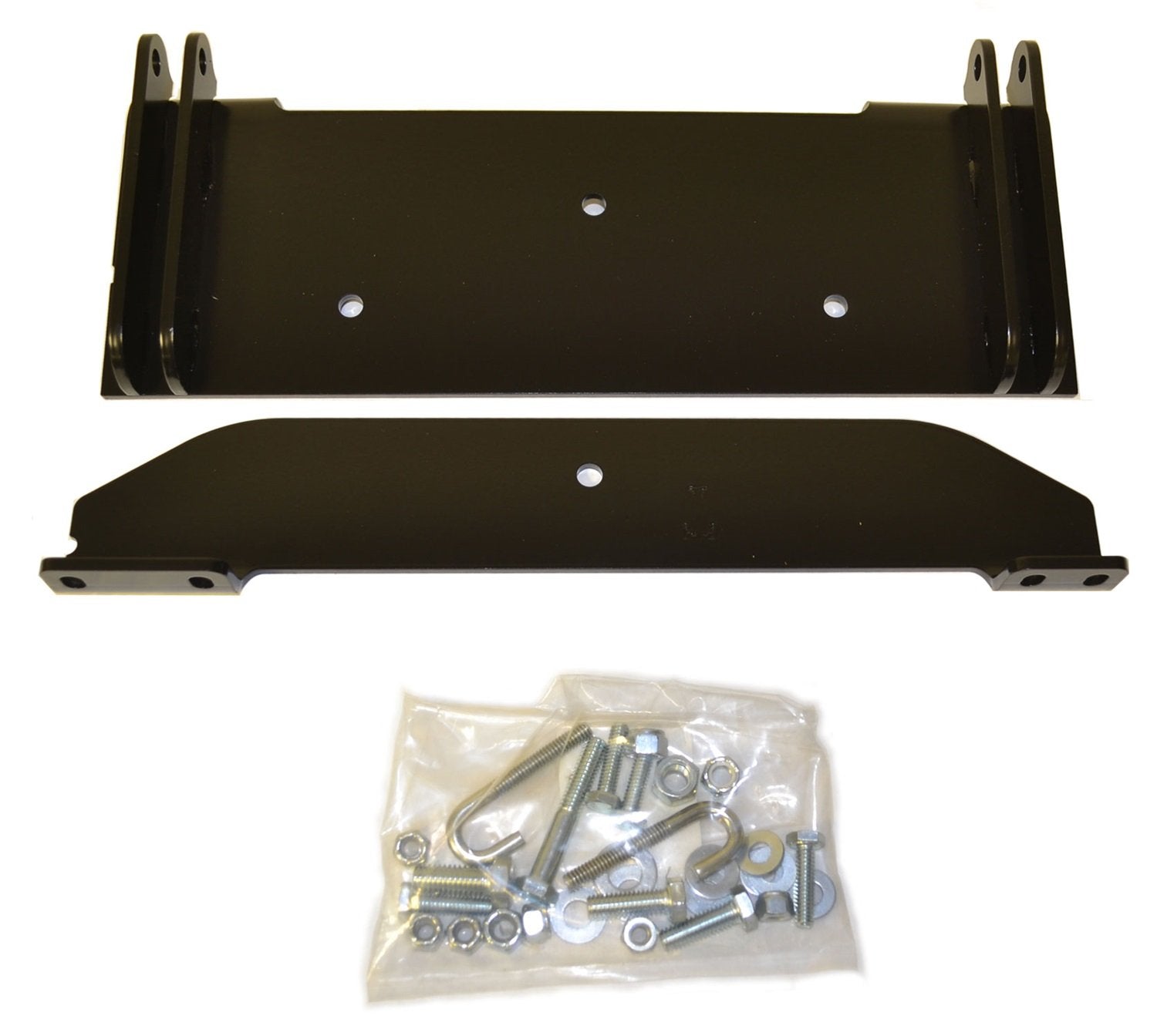 ProVantage WARN 78395 ATV Center Plow Mount Kit , Black
