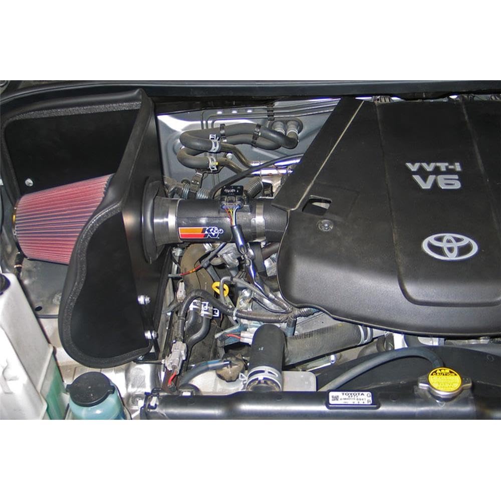 Cold Air Intake System K&N: High-Flow Air-Filter, Increase Performance & Horsepower: Compatible with 2007-2010 TOYOTA Tundra, 63-9033