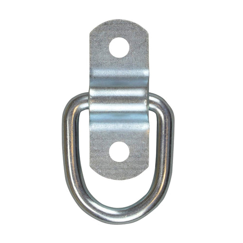 D-Ring Light Duty Bolt On, 1/4" Diameter, 1" x 1 1/4" 2,400 lb 1 Pk