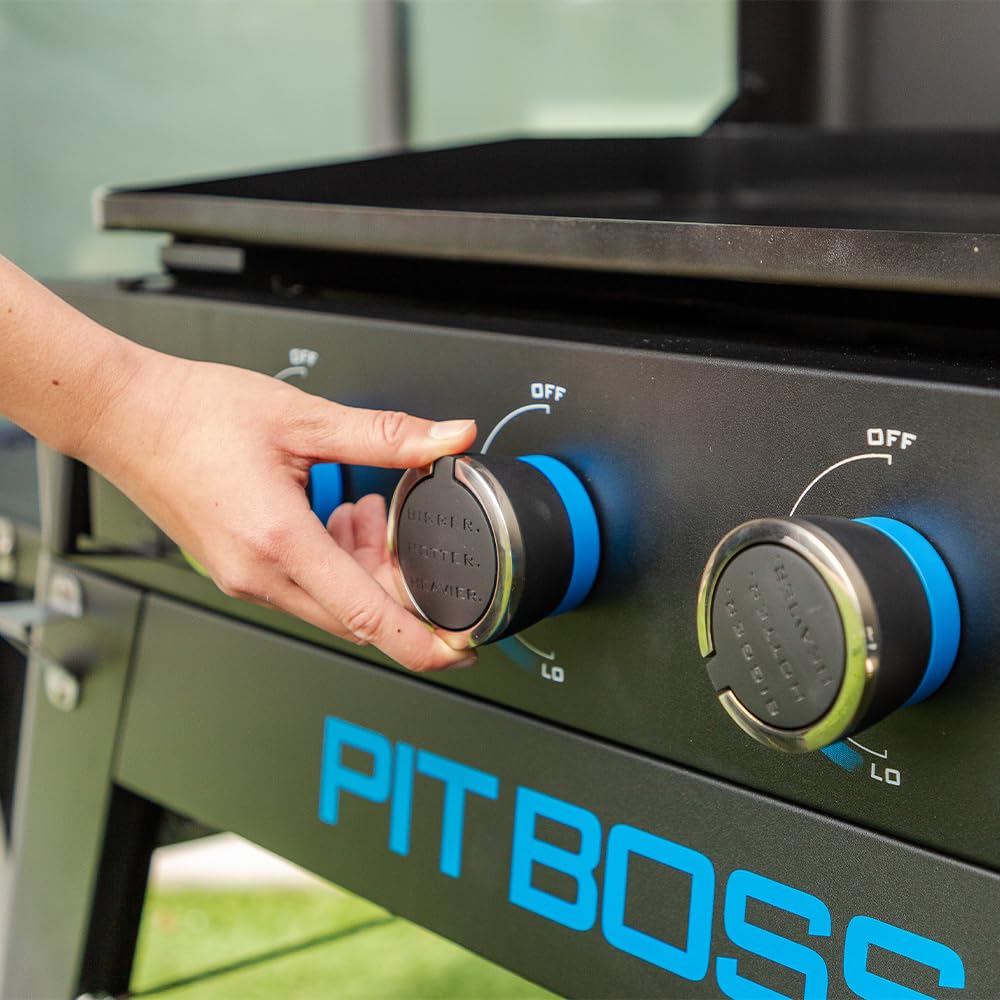 Ultimate Pit Boss Gas 4 Burner Non-Stick Lift-Off Griddle