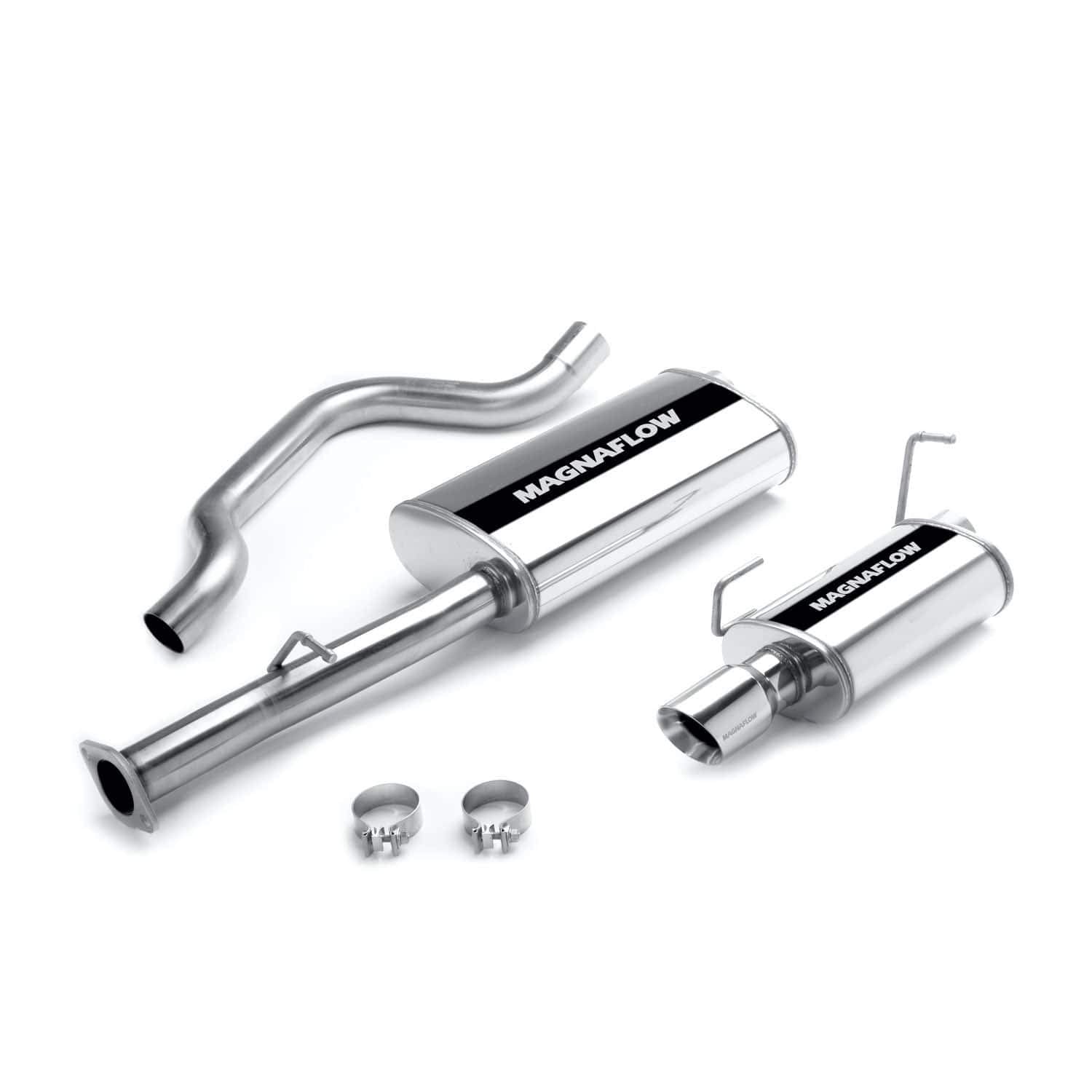 Performance MagnaFlow Exhaust System 16656: Cat-Back, Street Series, Compatible with 2006-2008 Chevrolet Trailblazer