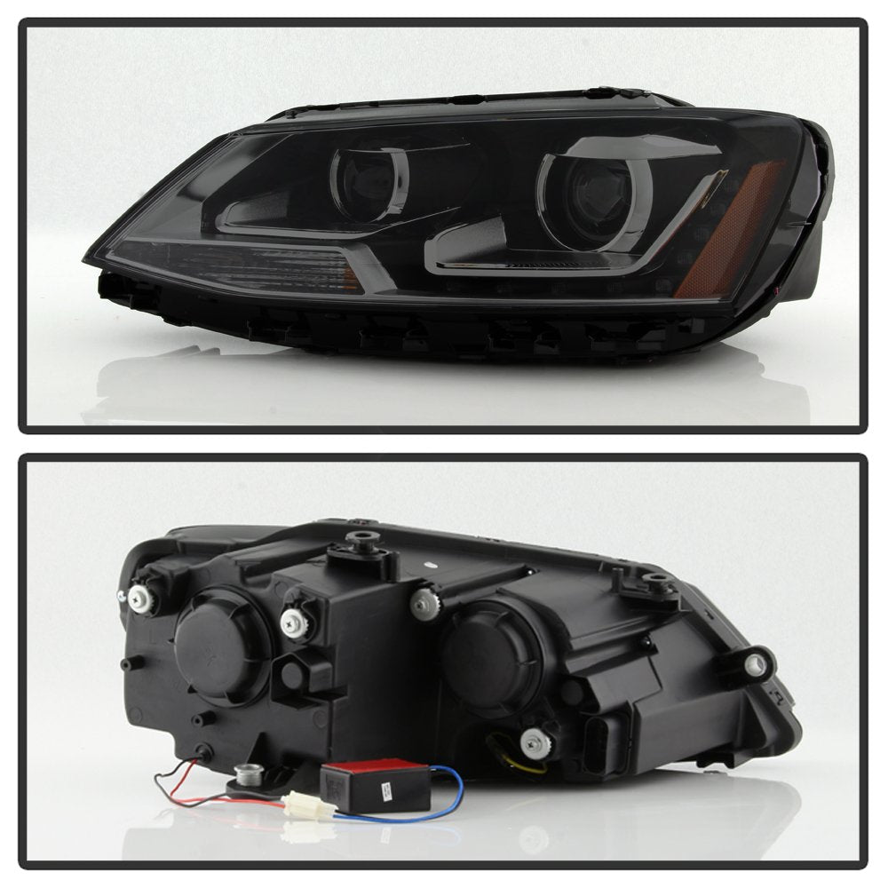 Projector Headlight Xtune PRO-JH-VJ11-DRL-BSM, 1 Pack