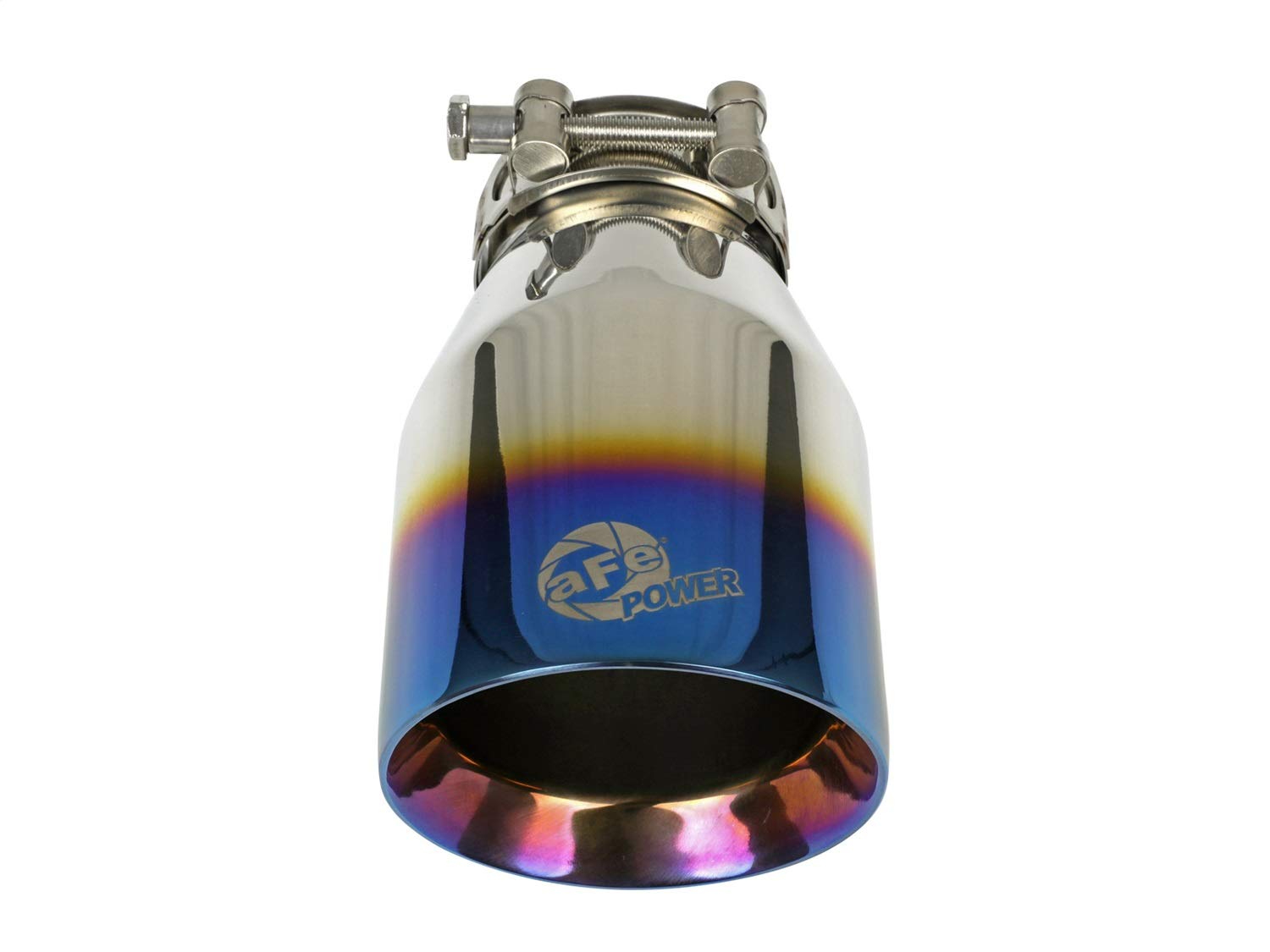 MACH Force-Xp aFe Power Universal Exhaust Tip, 2-1/2" Inlet x 4" Outlet x 7" Length