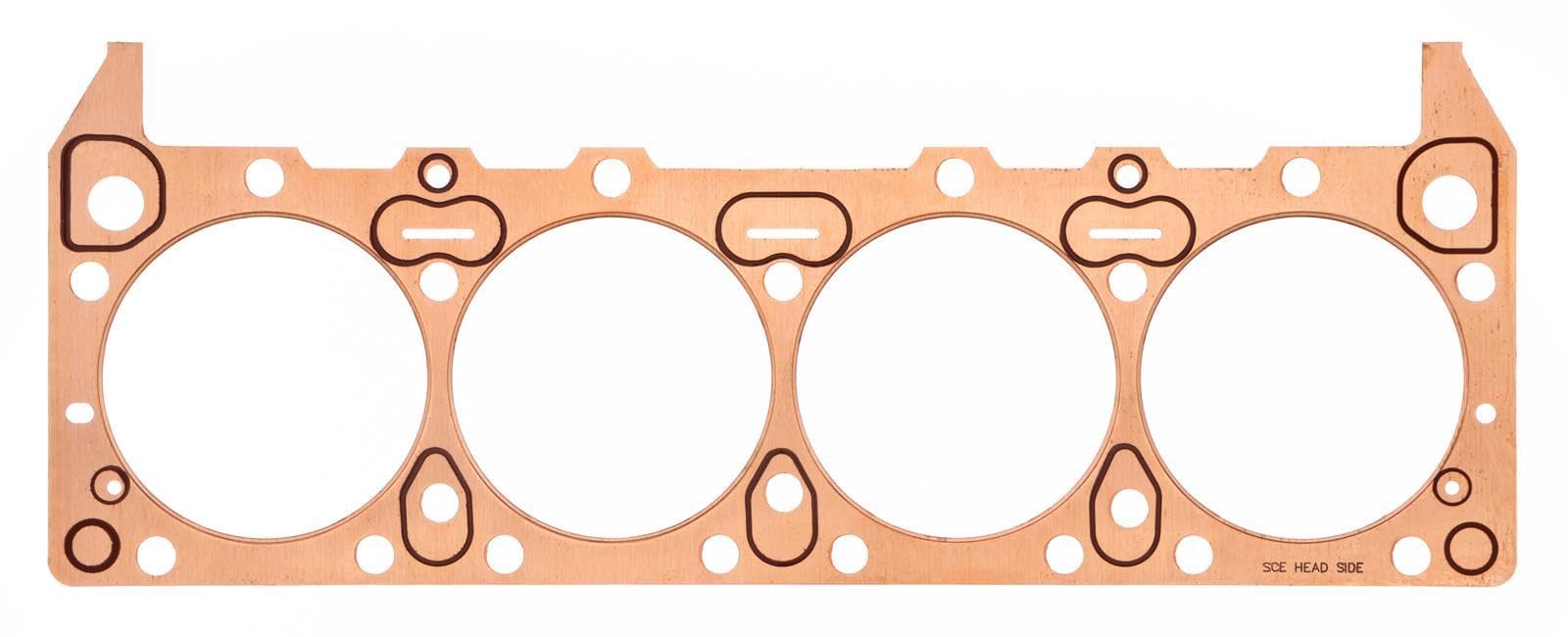 S644450 SCE Gaskets Cylinder Head Gasket - ICS Titan - 4.440 in Bore - 0.050 in Compression Thickness - Copper - Mopar B/RB-Series - Each