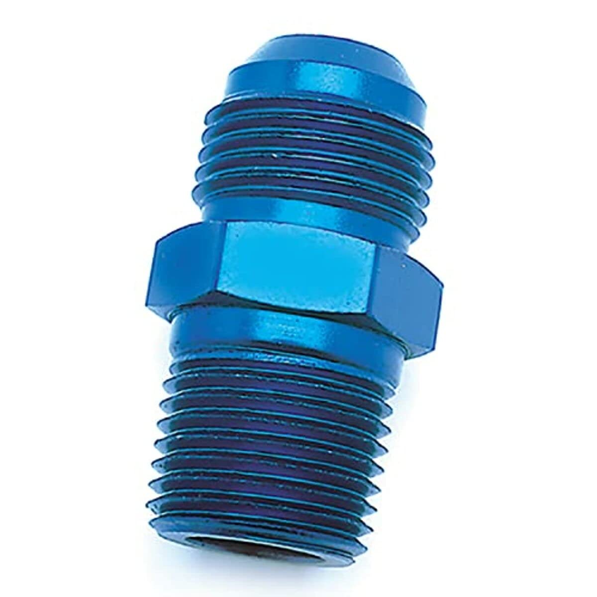 561016 Speedfx -10an X3/8nptf Blu St Fl To Pipe Ad