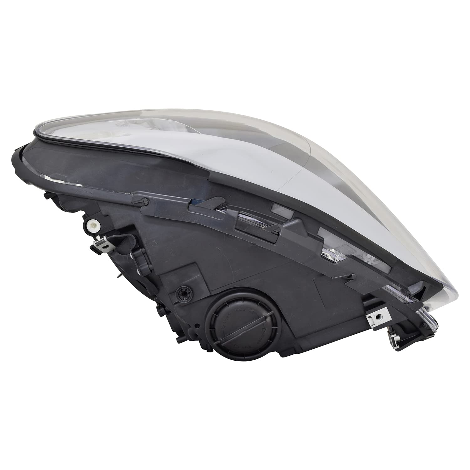 Left-Side TYC 20-9890-01 Headlight Assembly Compatible with 2011-2013 BMW 5 Series