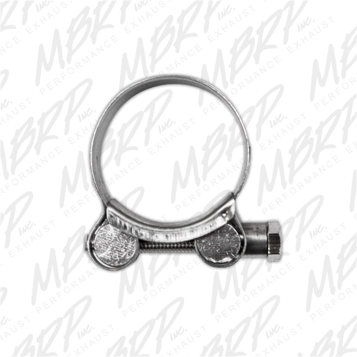 Stainless MBRP Exhaust 2.25in. Barrel Band Clamp