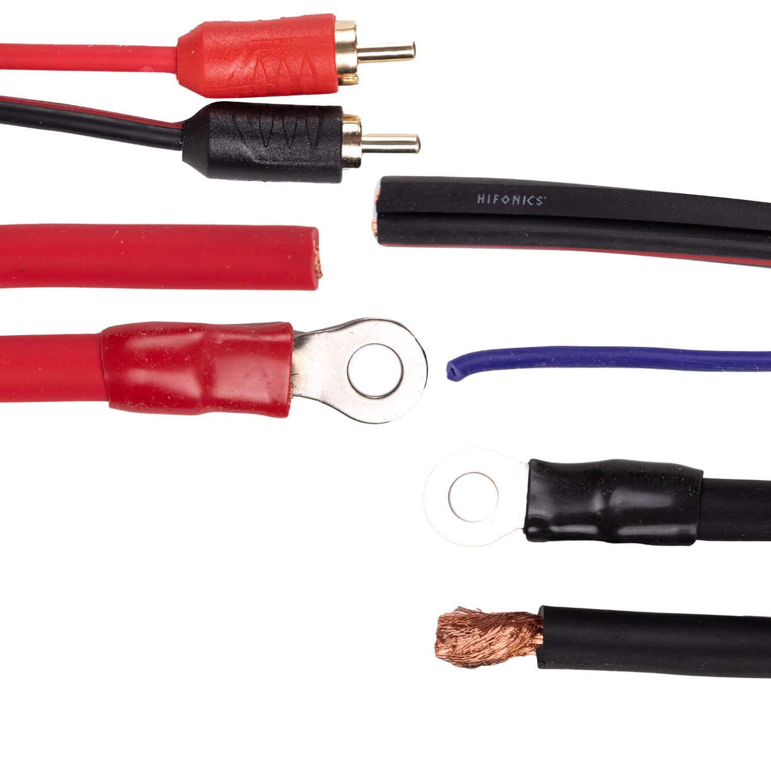 4 Gauge HWK-4 OFC Amplifier Wiring Kit