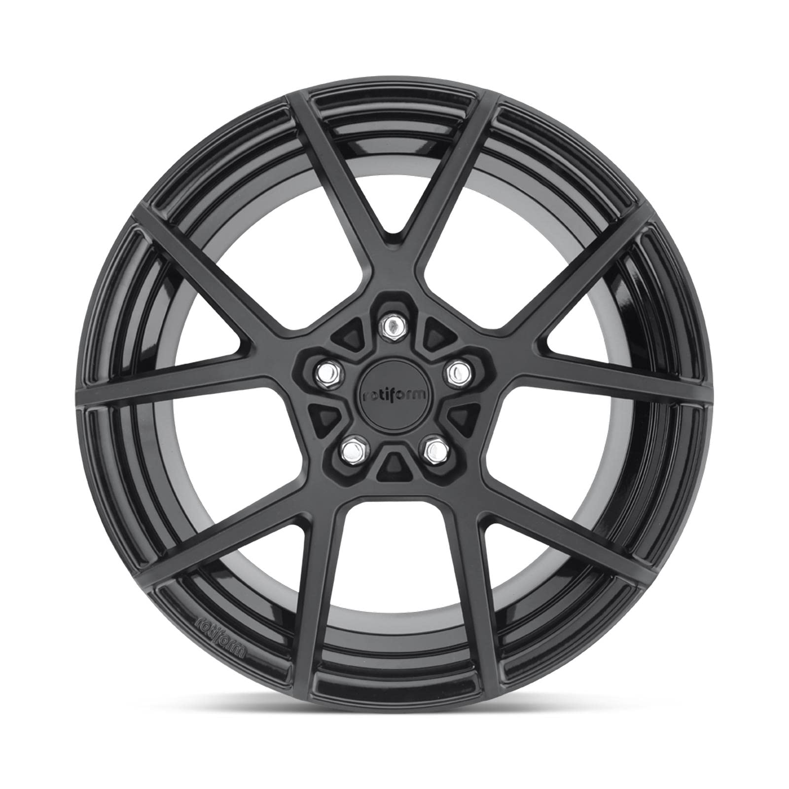 R139 20X9.5 Rotiform 5X120 MT-BLK 22MM - R139209521+22