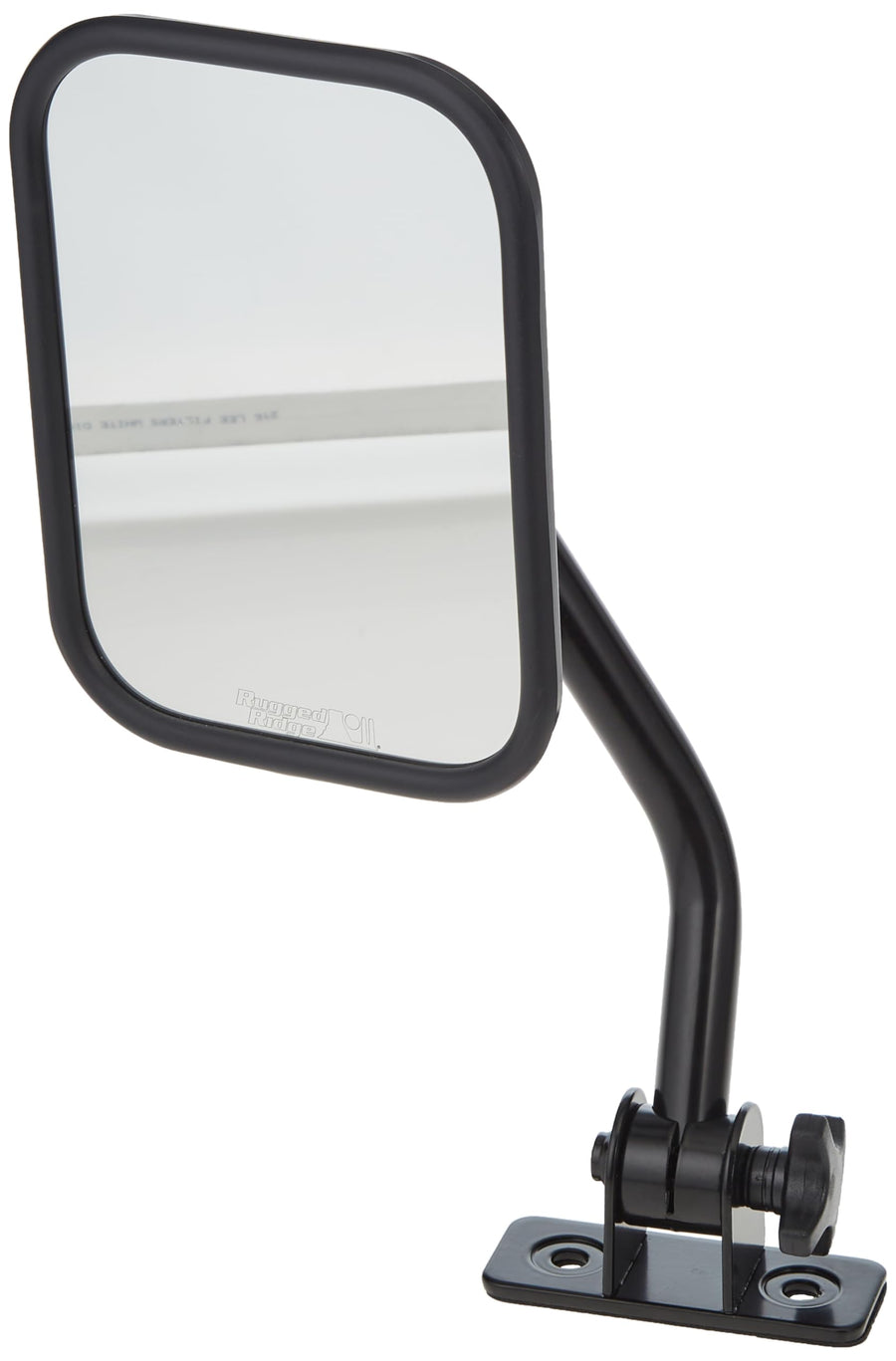 Quick Release Mirror, Rugged Ridge Rectangular, Black | 11025.13 | Fits 1997-2018 Jeep Wrangler