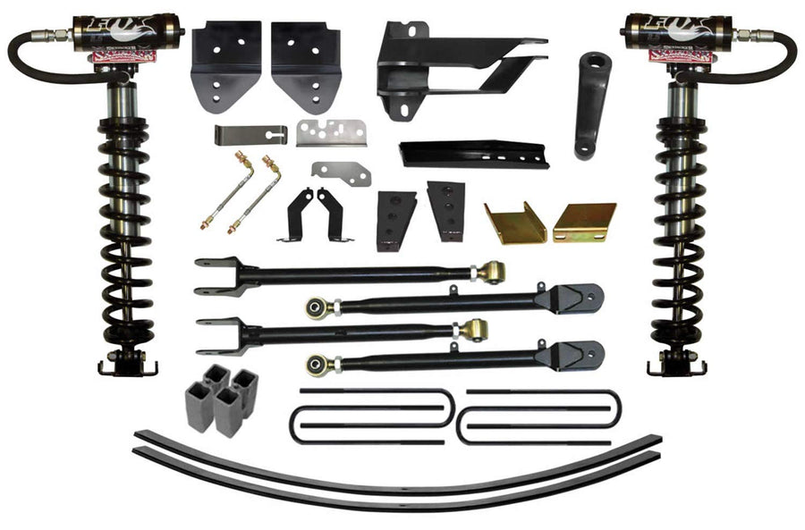 Skyjacker Suspension F1782LSK Lift Kit w/Shock 8.5 in. Lift Class II 4-Link System Incl. Front Coil Over Shocks Track Bar/Radius Arm/Steering Stabilizer Relo.