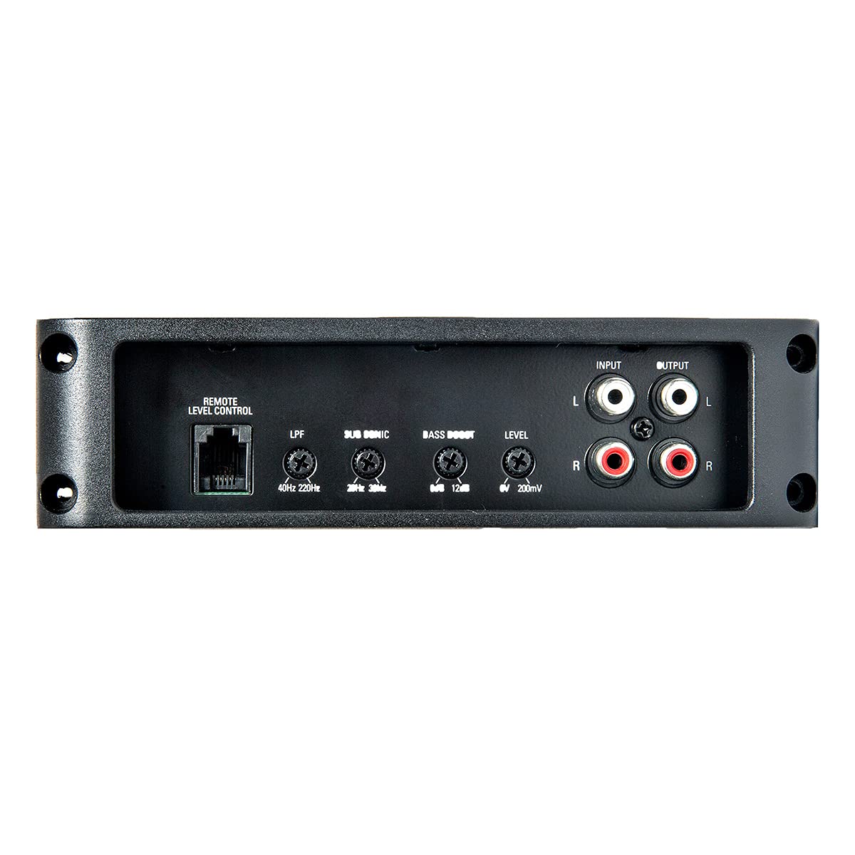 Polk Audio D1000.1 Monoblock Class D MOSFET Mobile Audio Amplifier; 500 Watts RMS @ 4 ohms, 800 Watts RMS @ 2 ohms and 1200 Watts RMS @ 1 ohm; Remote Subwoofer Level Control