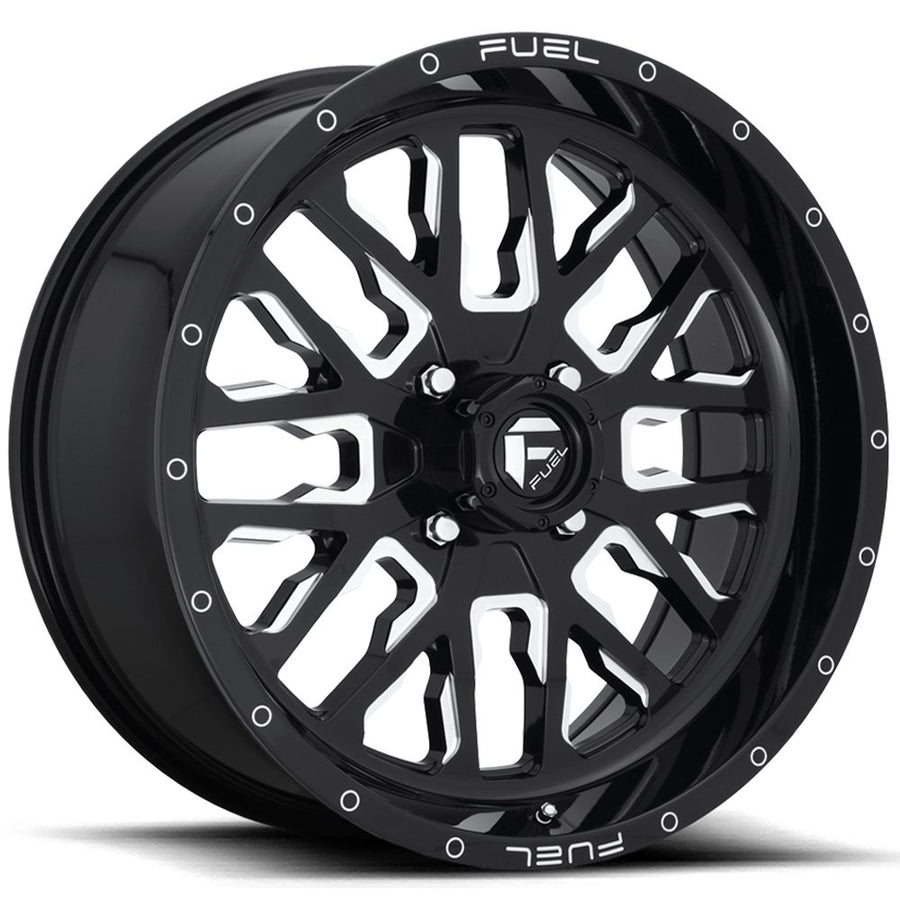 UTV Fuel D611 18X7 4X156 GL-BLK-MIL 13MM - D6111870A544
