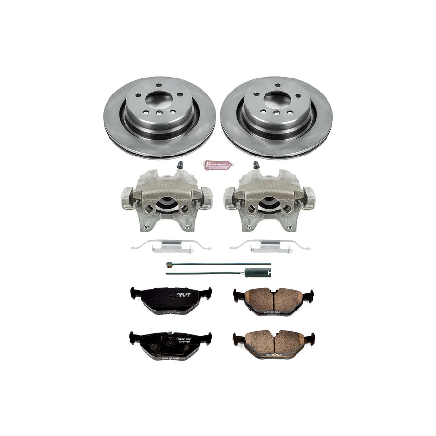 Power Stop KCOE581 1-Click Autospecialty OE Replacement Brake Kit with Calipers For BMW M3 1995-1999 [Model Specific]