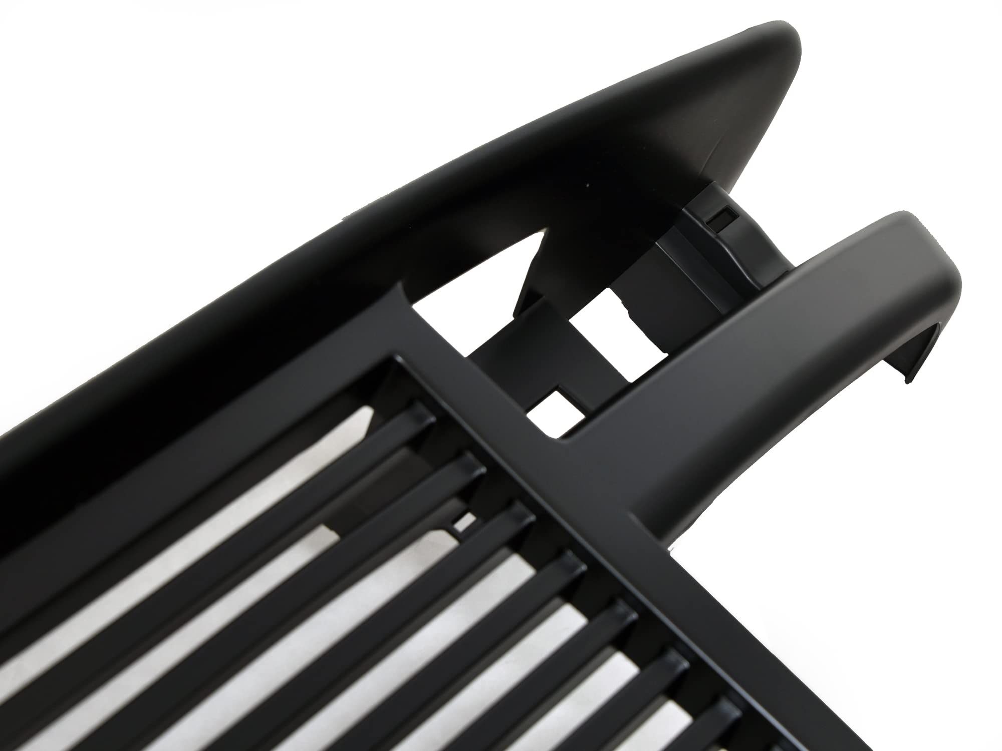 7165601 Armordillo USA Horizontal Front Hood Grille - Matte Black Fits 1998-2004 Chevy S10 S-10 Blazer